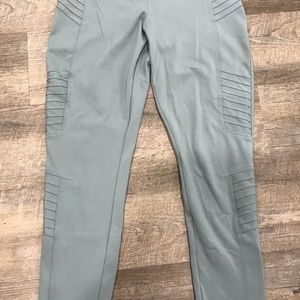 Athlete Delancey Sage Green Moto Tights NTW